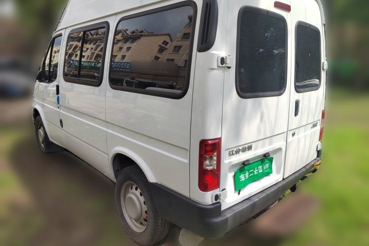 Used JMC Transit 2021 2.8T Space King Standard Version Short Wheelbase Mid-Height Roof 6-Seater Diesel Euro VI JX493 Rear Left 45 Deg