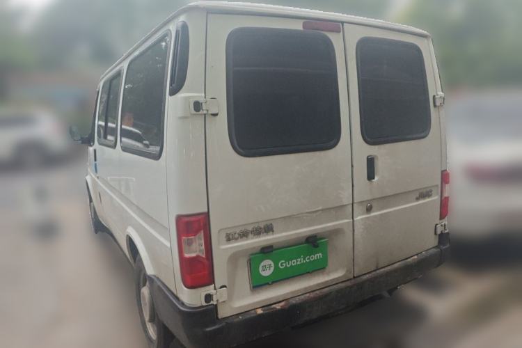 Used JMC Transit 2021 2.8T Space King Taurus Short Wheelbase Mid-Height 3-Seater Diesel Euro VI JX493 Rear Left 45 Deg