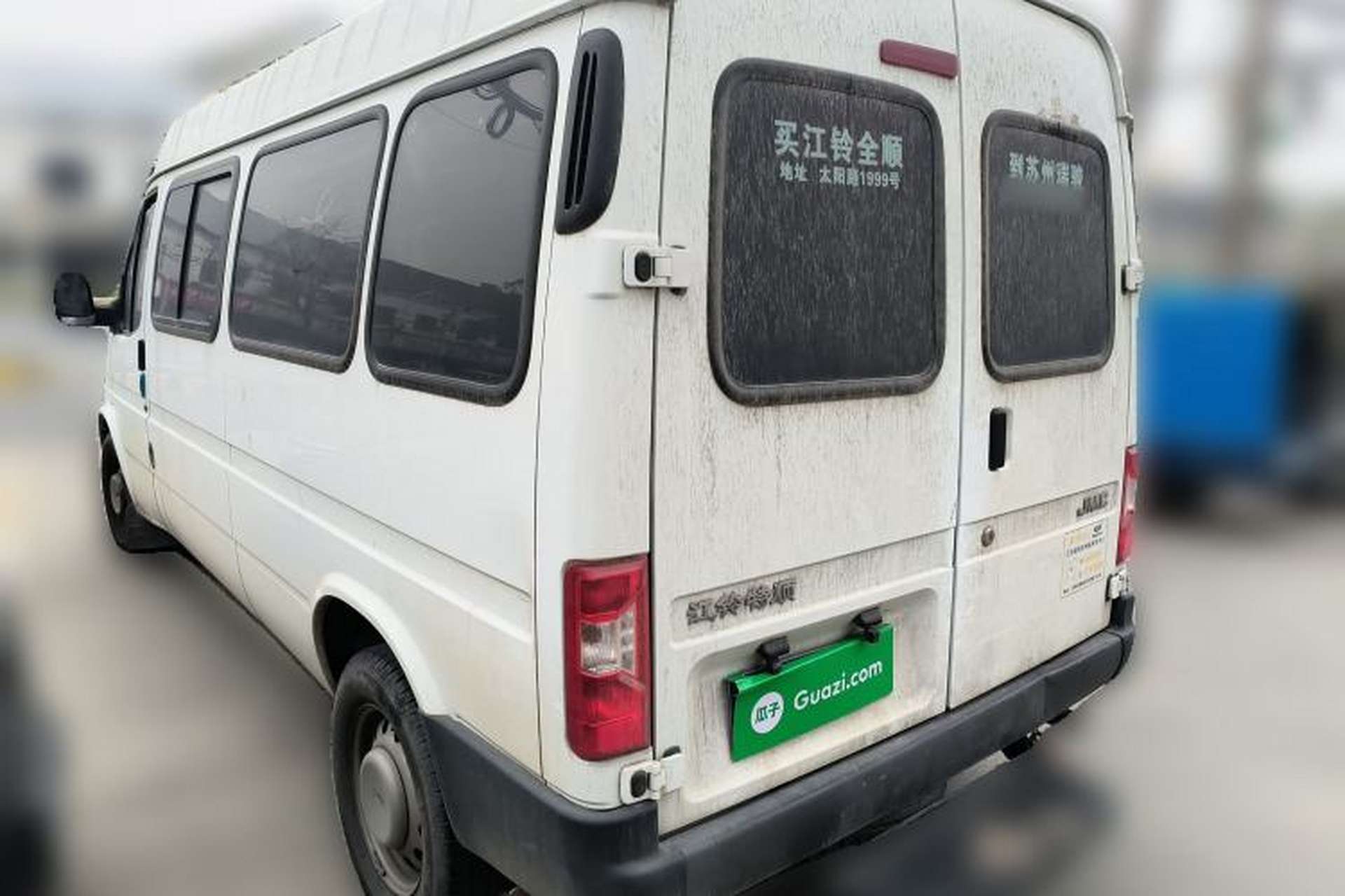 Used JMC Transit 2021 2.8T Space King Taurus Long Wheelbase Mid-Height Rear Single Tire – Step 6-Seater Diesel Euro VI JX493 Rear Left 45 Deg