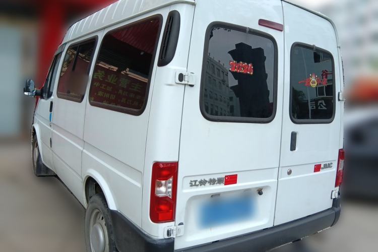 Used JMC Transit 2021 2.8T Space King Standard Version Short Wheelbase Mid-Height Roof 6-Seater Diesel Euro VI JX493 Rear Left 45 Deg