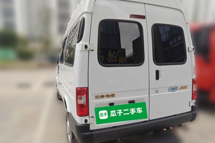 Used JMC Transit 2021 2.8T Space King Taurus Short Wheelbase Mid-Height 6-Seater Diesel Euro VI JX493 Rear Left 45 Deg