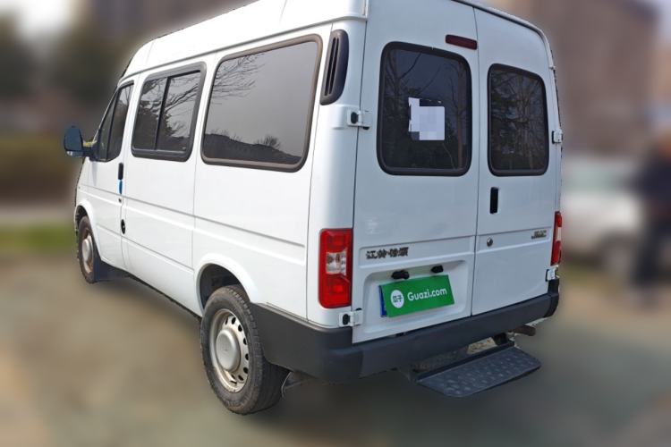 Used JMC Transit 2021 2.8T Space King Standard Version Short Wheelbase Mid-Height Roof 6-Seater Diesel Euro VI JX493 Rear Left 45 Deg