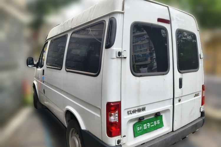 Used JMC Transit 2021 2.8T Space King Taurus Short Wheelbase Mid-Height 6-Seater Diesel Euro VI JX493 Rear Left 45 Deg