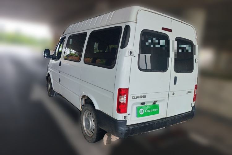 Used JMC Transit 2021 2.8T Space King Standard Version Short Wheelbase Mid-Height Roof 6-Seater Diesel Euro VI JX493 Rear Left 45 Deg