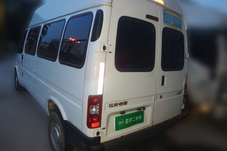 Used JMC Transit 2021 2.8T Space King Taurus Long Wheelbase Mid-Height Rear Single Tire – Step 6-Seater Diesel Euro VI JX493 Rear Left 45 Deg