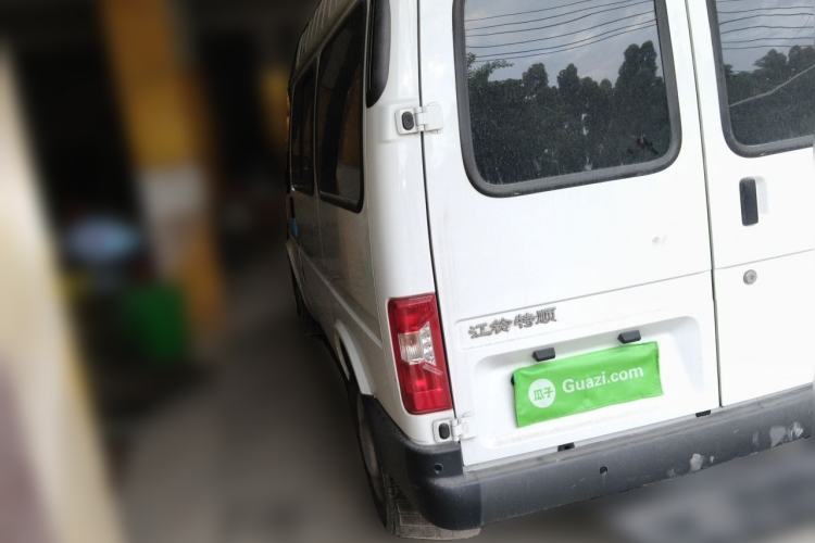 Used JMC Transit 2021 2.8T Space King Standard Version Short Wheelbase Mid-Height Roof 6-Seater Diesel Euro VI JX493 Rear Left 45 Deg