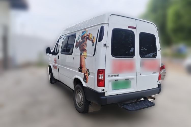 Used JMC Transit 2021 2.8T Space King Taurus Short Wheelbase Mid-Height 6-Seater Diesel Euro VI JX493 Rear Left 45 Deg