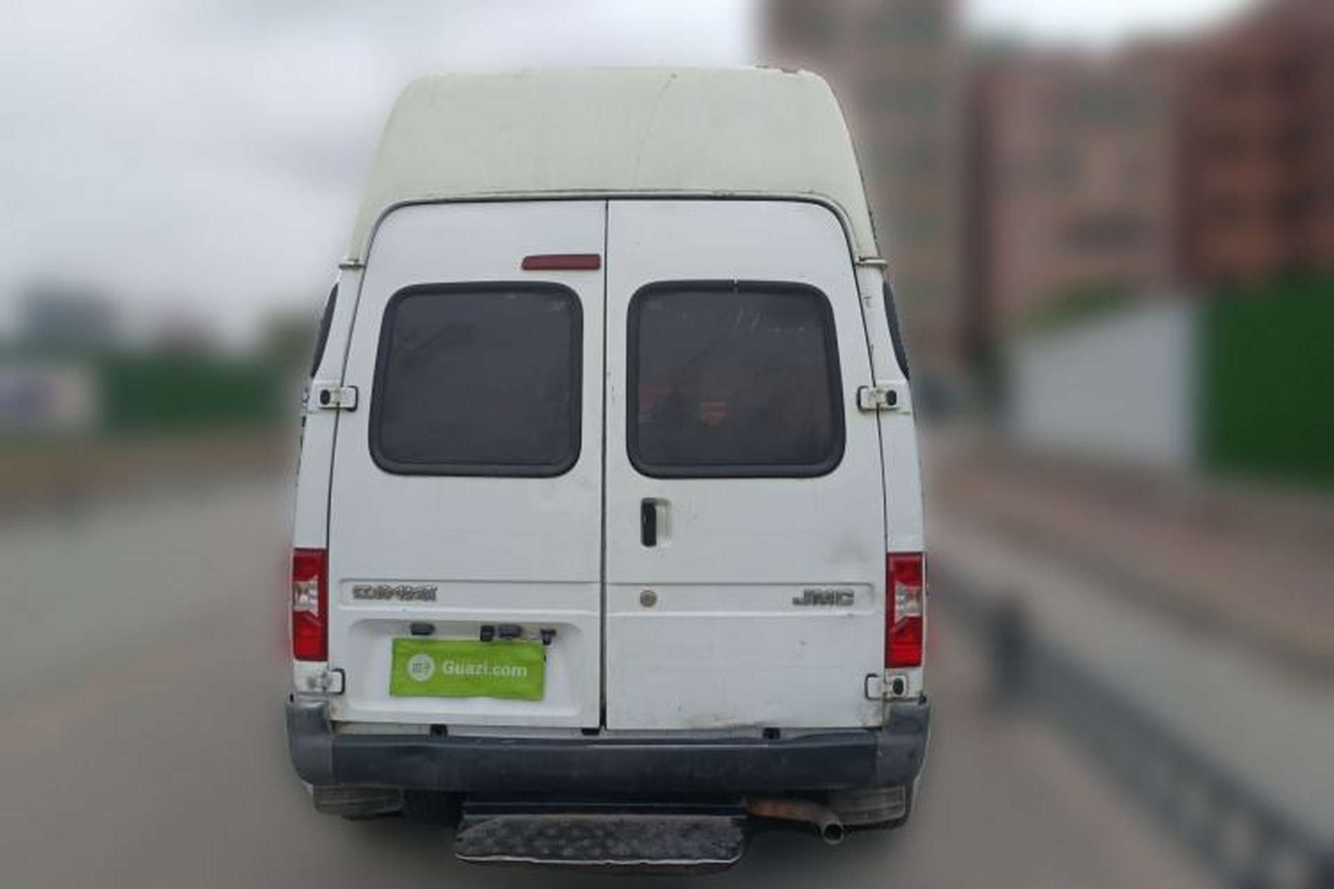 Used JMC Transit 2021 2.8T Space King Taurus Long Wheelbase Mid-Height Roof with Rear Dual Tires – Step 6-Seater Diesel Euro VI JX493 Rear