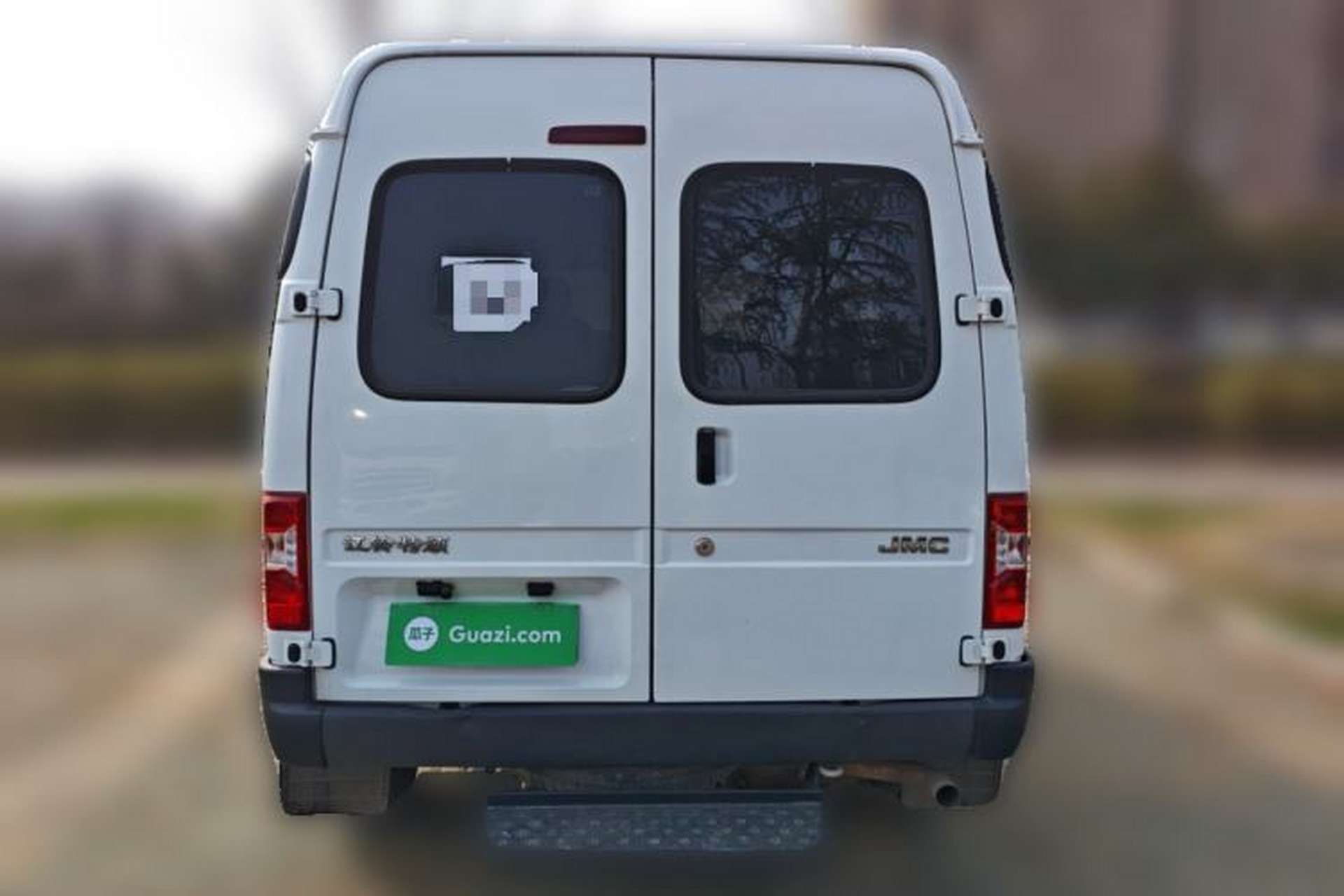Used JMC Transit 2021 2.8T Space King Standard Version Short Wheelbase Mid-Height Roof 6-Seater Diesel Euro VI JX493 Rear