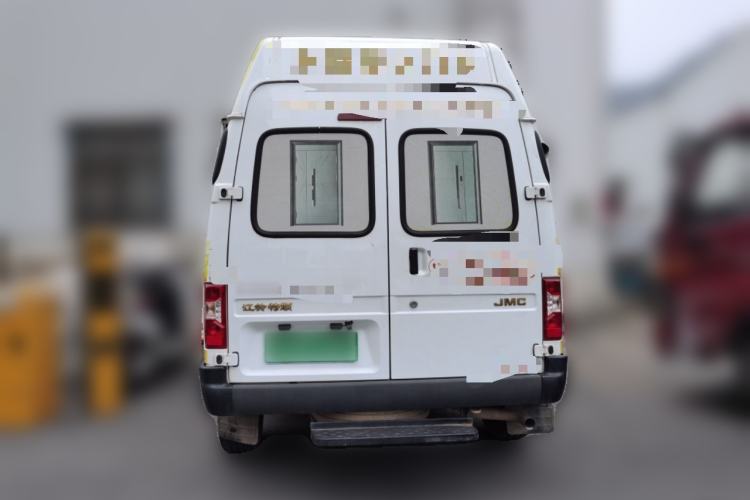 Used JMC Transit 2021 2.8T Space King Standard Version Short Wheelbase Mid-Height Roof 6-Seater Diesel Euro VI JX493 Rear