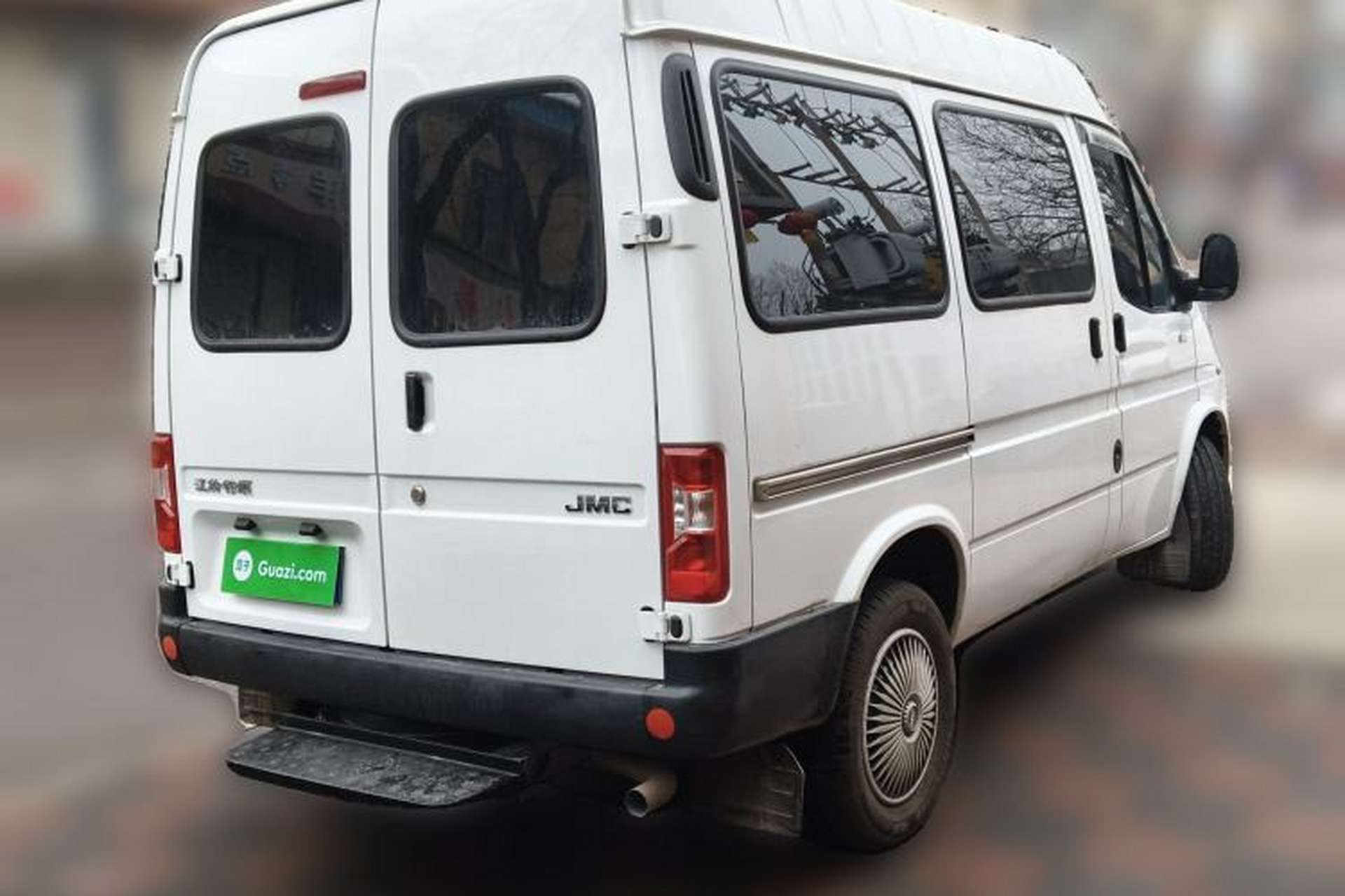Used JMC Transit 2021 2.8T Space King Taurus Short Wheelbase Mid-Height 6-Seater Diesel Euro VI JX493 Rear Right 45 Deg