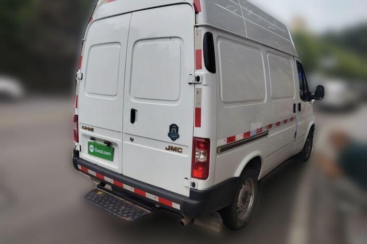 Used JMC Transit 2021 2.8T Space King Standard Version Short Wheelbase Mid-Height Roof 3-Seater Diesel Euro VI JX493 Rear Right 45 Deg