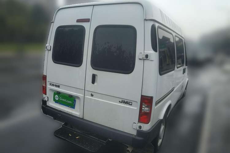 Used JMC Transit 2021 2.8T Space King Standard Version Short Wheelbase Mid-Height Roof 6-Seater Diesel Euro VI JX493 Rear Right 45 Deg