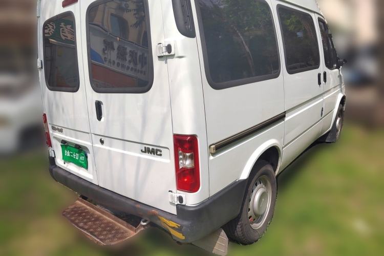 Used JMC Transit 2021 2.8T Space King Standard Version Short Wheelbase Mid-Height Roof 6-Seater Diesel Euro VI JX493 Rear Right 45 Deg