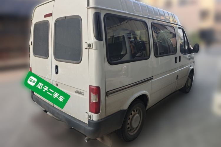 Used JMC Transit 2021 2.8T Space King Standard Version Short Wheelbase Mid-Height Roof 6-Seater Diesel Euro VI JX493 Rear Right 45 Deg