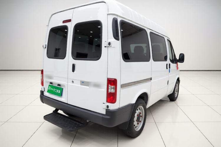 Used JMC Transit 2021 2.8T Space King Standard Version Short Wheelbase Mid-Height Roof 6-Seater Diesel Euro VI JX493 Rear Right 45 Deg