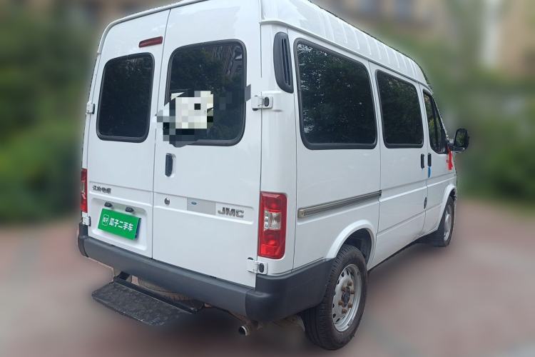 Used JMC Transit 2021 2.8T Space King Standard Version Short Wheelbase Mid-Height Roof 6-Seater Diesel Euro VI JX493 Rear Right 45 Deg
