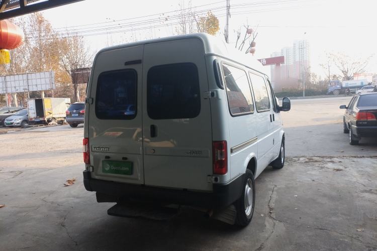Used JMC Transit 2021 2.8T Space King Taurus Short Wheelbase Mid-Height 6-Seater Diesel Euro VI JX493 Rear Right 45 Deg