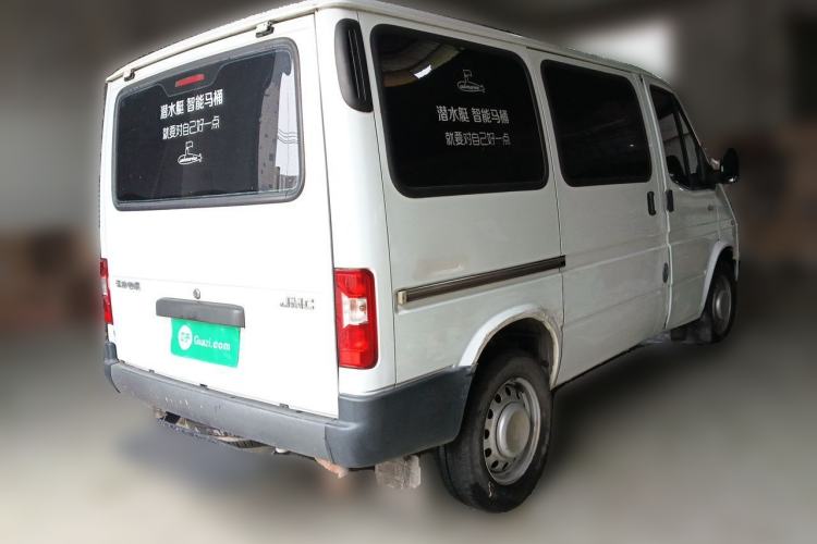 Used JMC Transit 2021 2.8T Space King Taurus Short Wheelbase Mid-Height 6-Seater Diesel Euro VI JX493 Rear Right 45 Deg