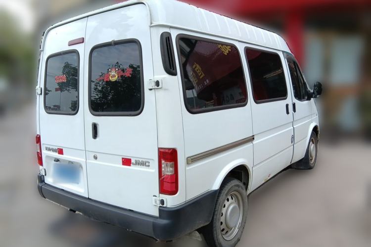 Used JMC Transit 2021 2.8T Space King Standard Version Short Wheelbase Mid-Height Roof 6-Seater Diesel Euro VI JX493 Rear Right 45 Deg