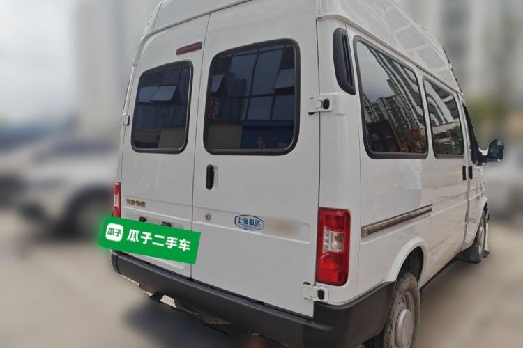Used JMC Transit 2021 2.8T Space King Taurus Short Wheelbase Mid-Height 6-Seater Diesel Euro VI JX493 Rear Right 45 Deg