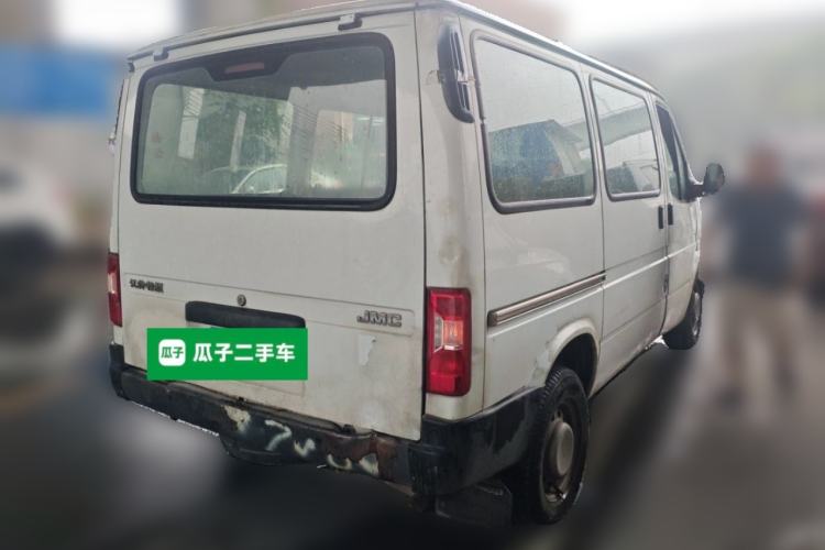 Used JMC Transit 2021 2.8T Space King Taurus Short Wheelbase Mid-Height 6-Seater Diesel Euro VI JX493 Rear Right 45 Deg