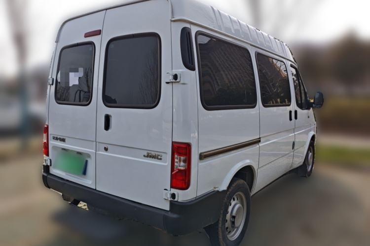 Used JMC Transit 2021 2.8T Space King Standard Version Short Wheelbase Mid-Height Roof 6-Seater Diesel Euro VI JX493 Rear Right 45 Deg