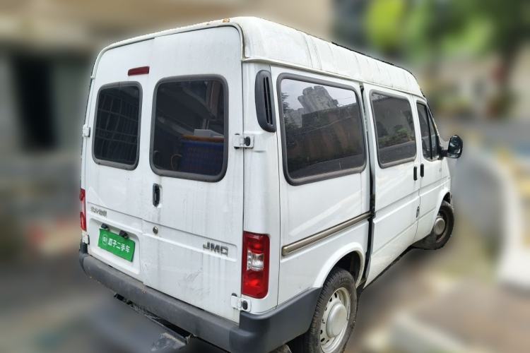 Used JMC Transit 2021 2.8T Space King Taurus Short Wheelbase Mid-Height 6-Seater Diesel Euro VI JX493 Rear Right 45 Deg
