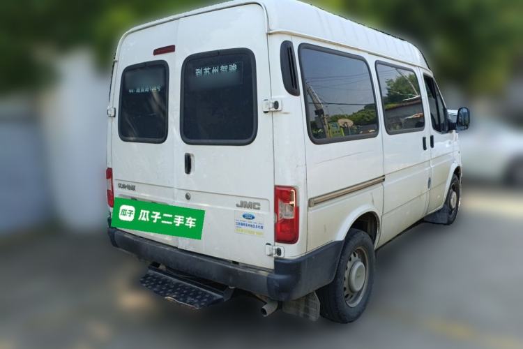 Used JMC Transit 2021 2.8T Space King Standard Version Short Wheelbase Mid-Height Roof 6-Seater Diesel Euro VI JX493 Rear Right 45 Deg