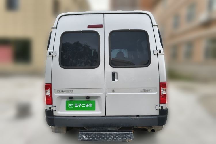 Used JMC Transit 2021 2.8T Space King Standard Version Long Wheelbase Mid-Height Roof Rear Single Tire – Step 6-Seater Diesel China VI Emission Standard JX493 Rear