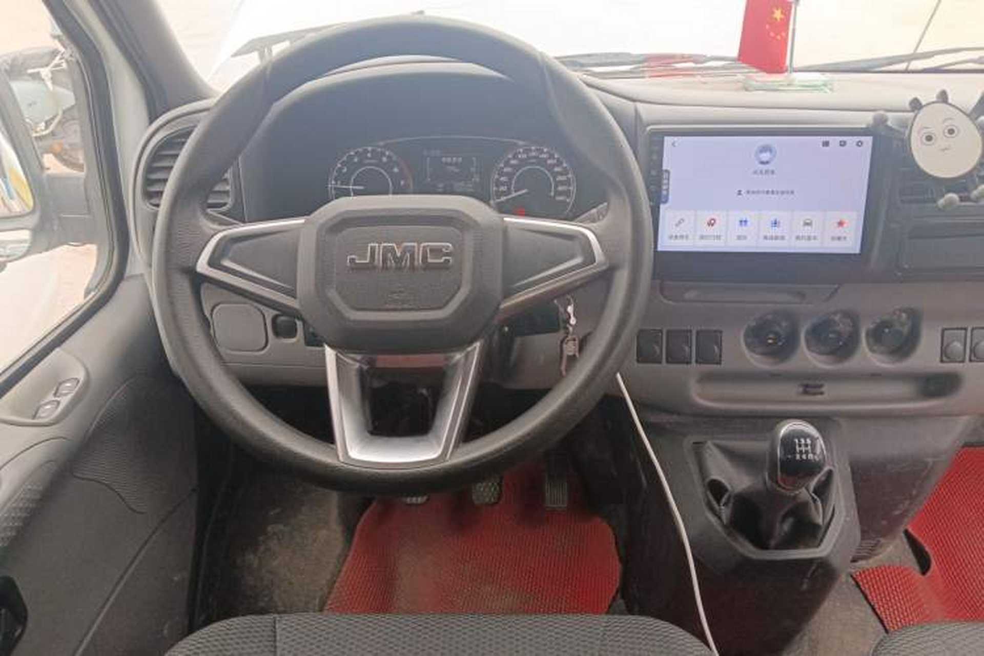 Used JMC Transit 2021 2.8T Space King Standard Version Short Wheelbase Mid-Height Roof 6-Seater Diesel Euro VI JX493 Steering Wheel