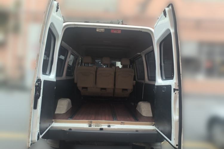 Used JMC Transit 2021 2.8T Space King Taurus Short Wheelbase Mid-Height 6-Seater Diesel Euro VI JX493 Trunk