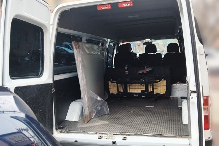 Used JMC Transit 2021 2.8T Space King Taurus Short Wheelbase Mid-Height 6-Seater Diesel Euro VI JX493 Trunk
