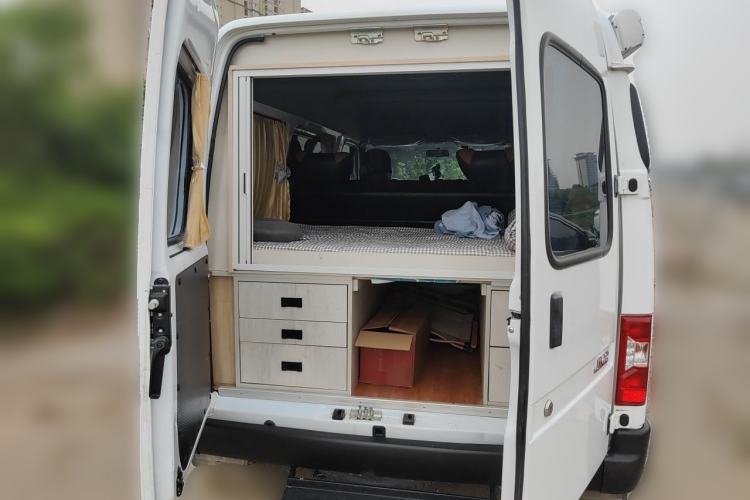 Used JMC Transit 2021 2.8T Space King Taurus Short Wheelbase Mid-Height 6-Seater Diesel Euro VI JX493 Trunk