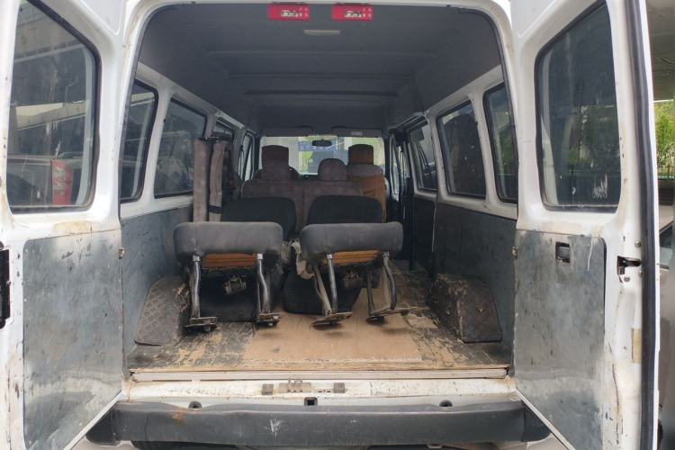 Used JMC Transit 2021 2.8T Space King Taurus Long Wheelbase Mid-Height Rear Single Tire – Step 6-Seater Diesel Euro VI JX493 Trunk