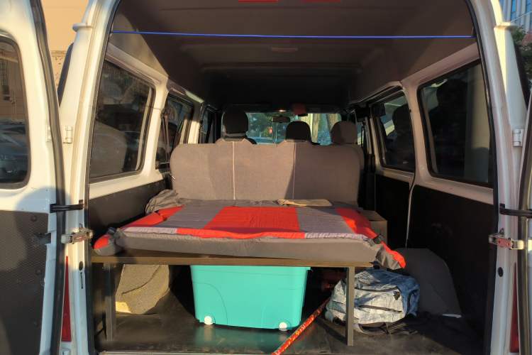 Used JMC Transit 2021 2.8T Space King Standard Version Short Wheelbase Mid-Height Roof 6-Seater Diesel Euro VI JX493 Trunk