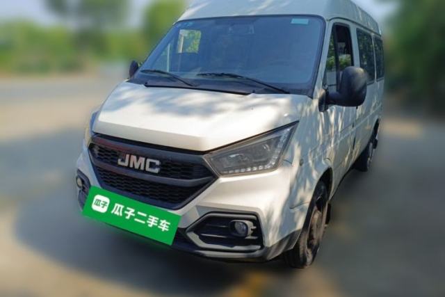 Used JMC Transit 2021 2.8T Space King Standard Version Short Wheelbase Mid-Height Roof 6-Seater Diesel Euro VI JX493
