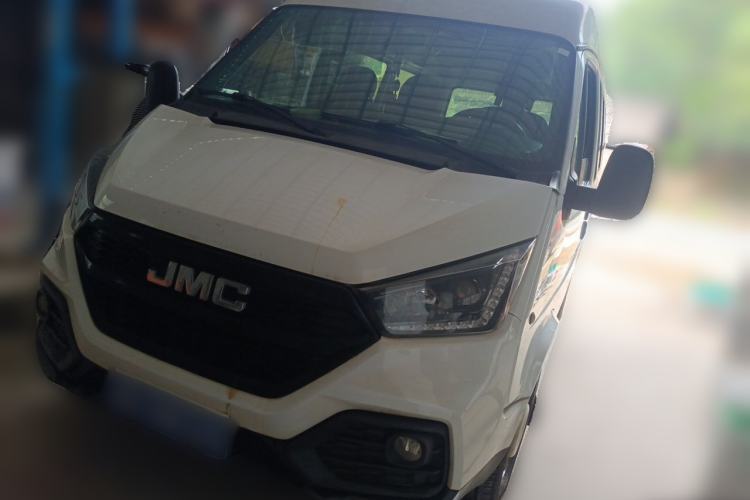 JMC Transit 2021 2.8T Space King Taurus Short Wheelbase Mid-Height 3-Seater Diesel Euro VI JX493 مستعملة Guazi used car, China used car export, Used car for sale, Used cars, Cheapest cars for sale