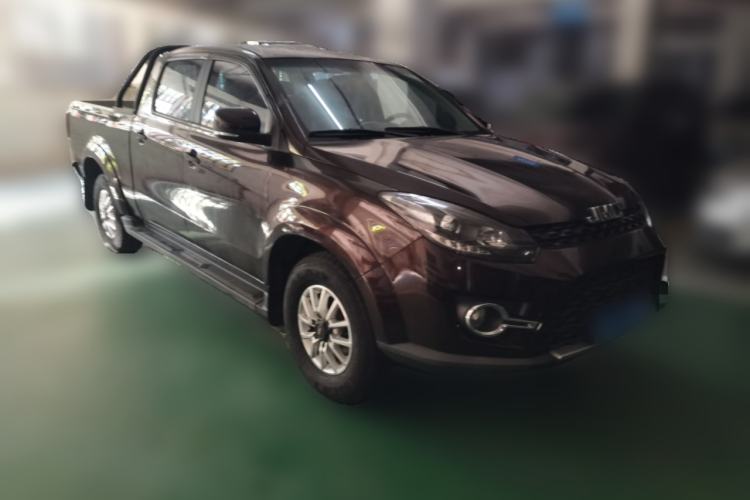 Used JMC Yuhu 3 2018 2.5T Diesel Two-Wheel Drive Advanced Version with Long Wheelbase Front Right 45 Deg