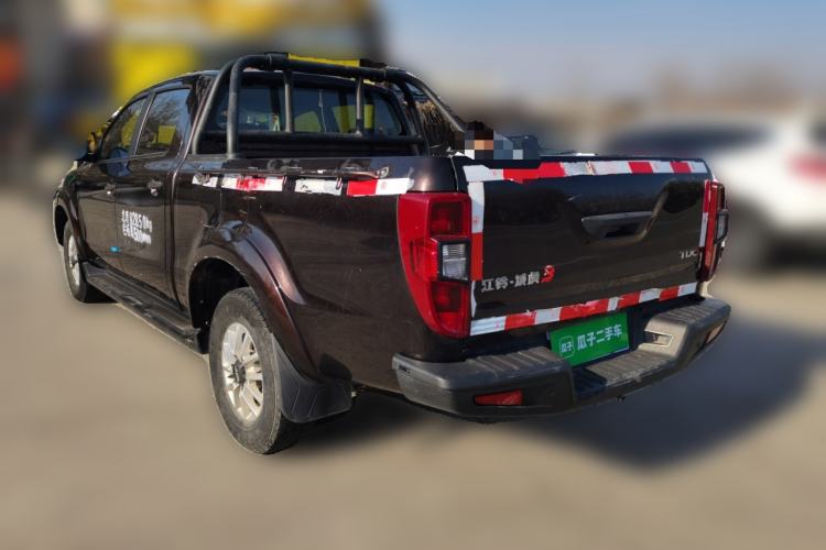 Used JMC Yuhu 3 2018 2.5T Diesel Two-Wheel Drive Advanced Version with Long Wheelbase Rear Left 45 Deg