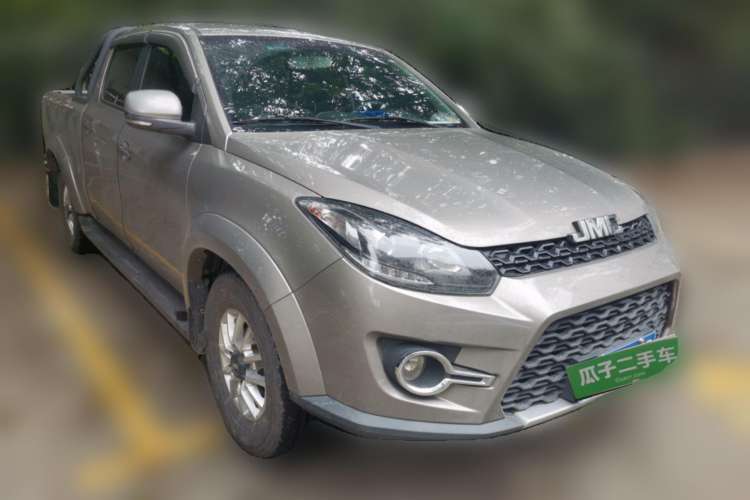 Used JMC Yuhu 3 2018 2.5T Diesel Two-Wheel Drive Advanced Version with Long Wheelbase Front Right 45 Deg