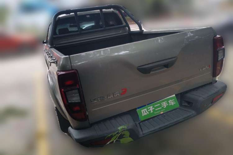 Used JMC Yuhu 3 2018 2.5T Diesel Two-Wheel Drive Advanced Version with Long Wheelbase Rear Left 45 Deg