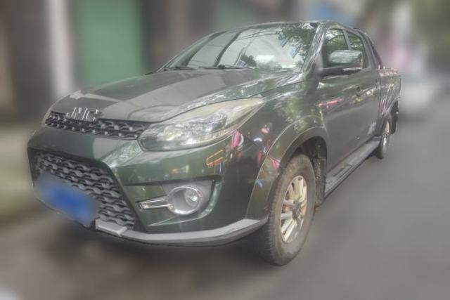 Used JMC Yuhu 3 2018 2.5T Diesel Two-Wheel Drive Luxury Shield Edition with Long Wheelbase