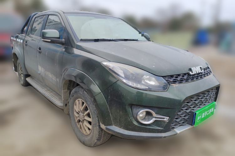 Used JMC Yuhu 3 2018 2.5T Diesel Two-Wheel Drive Advanced Version Standard Wheelbase Front Right 45 Deg