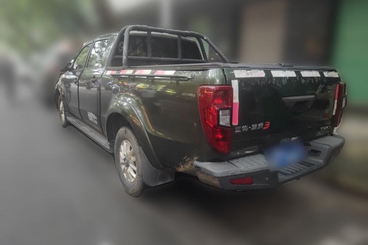 Used JMC Yuhu 3 2018 2.5T Diesel Two-Wheel Drive Luxury Shield Edition with Long Wheelbase Rear Left 45 Deg