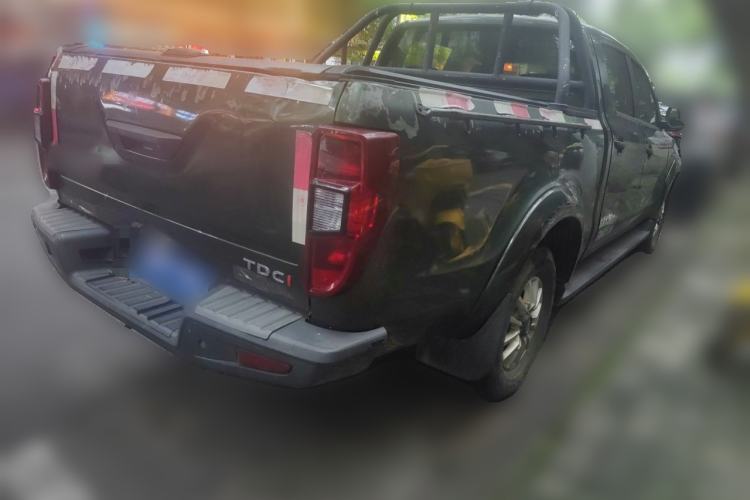 Used JMC Yuhu 3 2018 2.5T Diesel Two-Wheel Drive Luxury Shield Edition with Long Wheelbase Rear Right 45 Deg