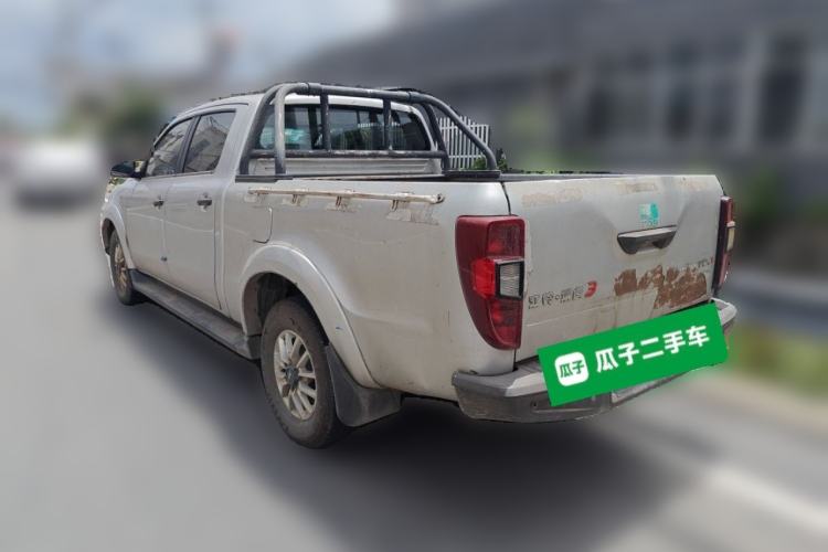 Used JMC Yuhu 3 2018 2.5T Diesel Two-Wheel Drive Advanced Version with Long Wheelbase Rear Left 45 Deg