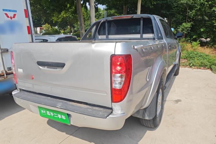 Used JMC Yuhu 5 2019 2.0T Diesel Manual Two-Wheel Drive Enhanced Version China VI Standard Long Wheelbase Rear Right 45 Deg