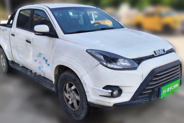 Used JMC Yuhu 5 2019 2.0T Diesel Manual 4x4 Advanced Version China VI Standard Long Wheelbase Front Right 45 Deg