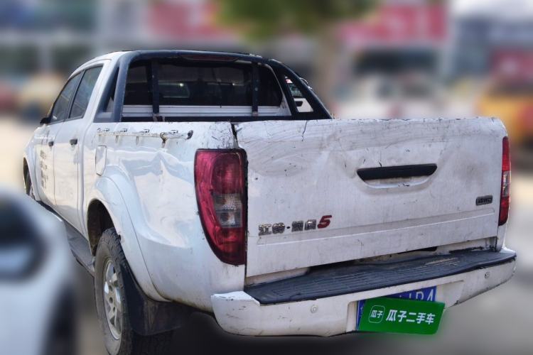 Used JMC Yuhu 5 2019 2.0T Diesel Manual 4x4 Advanced Version China VI Standard Long Wheelbase Rear Left 45 Deg